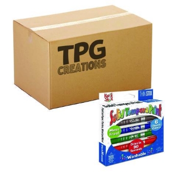 Picture of CRAYON,THINSTIX,6,CL,24