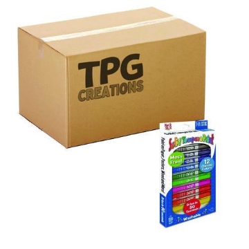 Picture of CRAYON,THINSTIX,12,CL,12