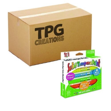 Picture of CRAYON,THINSTIX,6,NEON,24