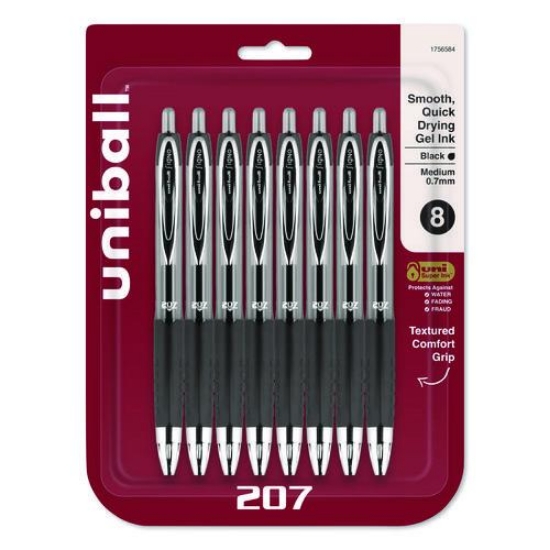 Picture of PEN,207,0.7MM,8,BLK
