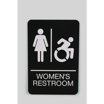 Picture of SIGN,WOMEN'S RESTROOM,BK