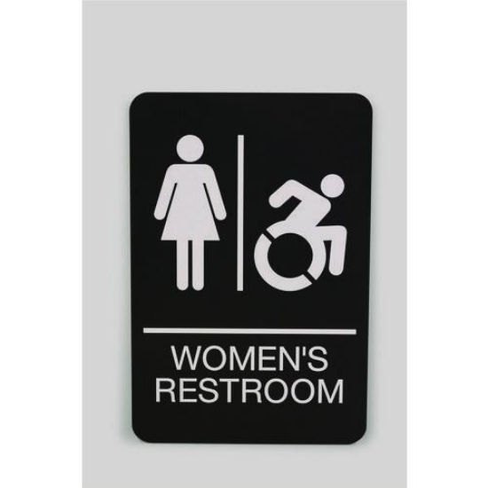 Picture of SIGN,WOMEN'S RESTROOM,BK