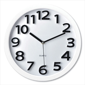 Picture of CLOCK,WALL,13",WHITE DIAL