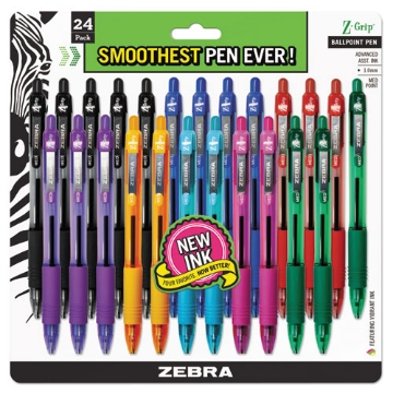 Picture of PEN,BP,RT,1.0MM,24/PK,AST