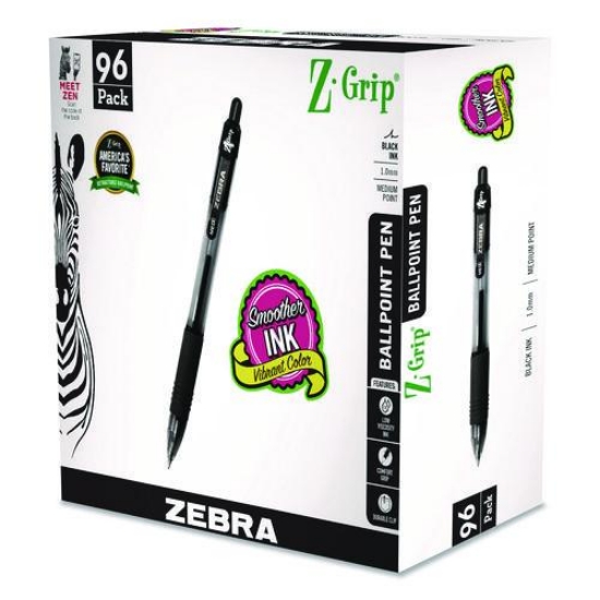 Picture of PEN,Z-GRIP,1.0MM,BLK,96CT