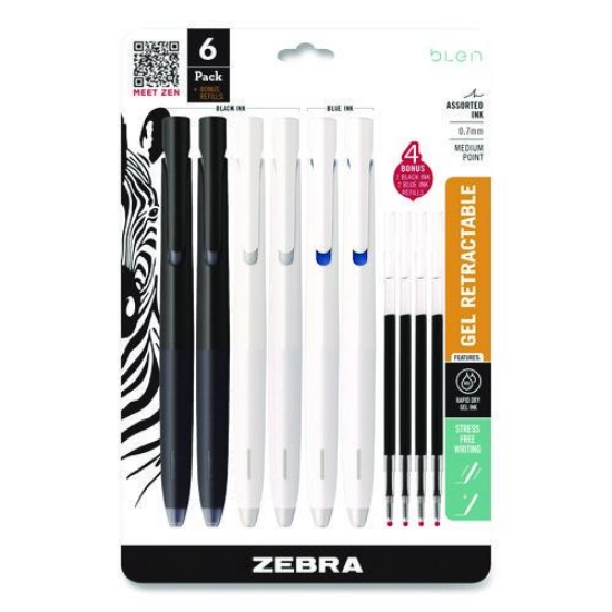 Picture of PEN,BLEN,RT,6PK,REFILL